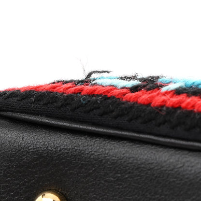 Chanel Needlepoint Precious Symbols Shoulder Bag Black 11 of 11
