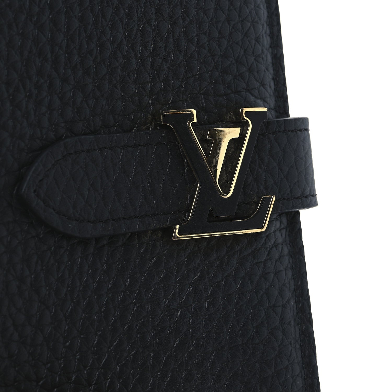 Louis Vuitton Taurillon LV Vertical Capucines Wallet Black Arizona 9 of 9