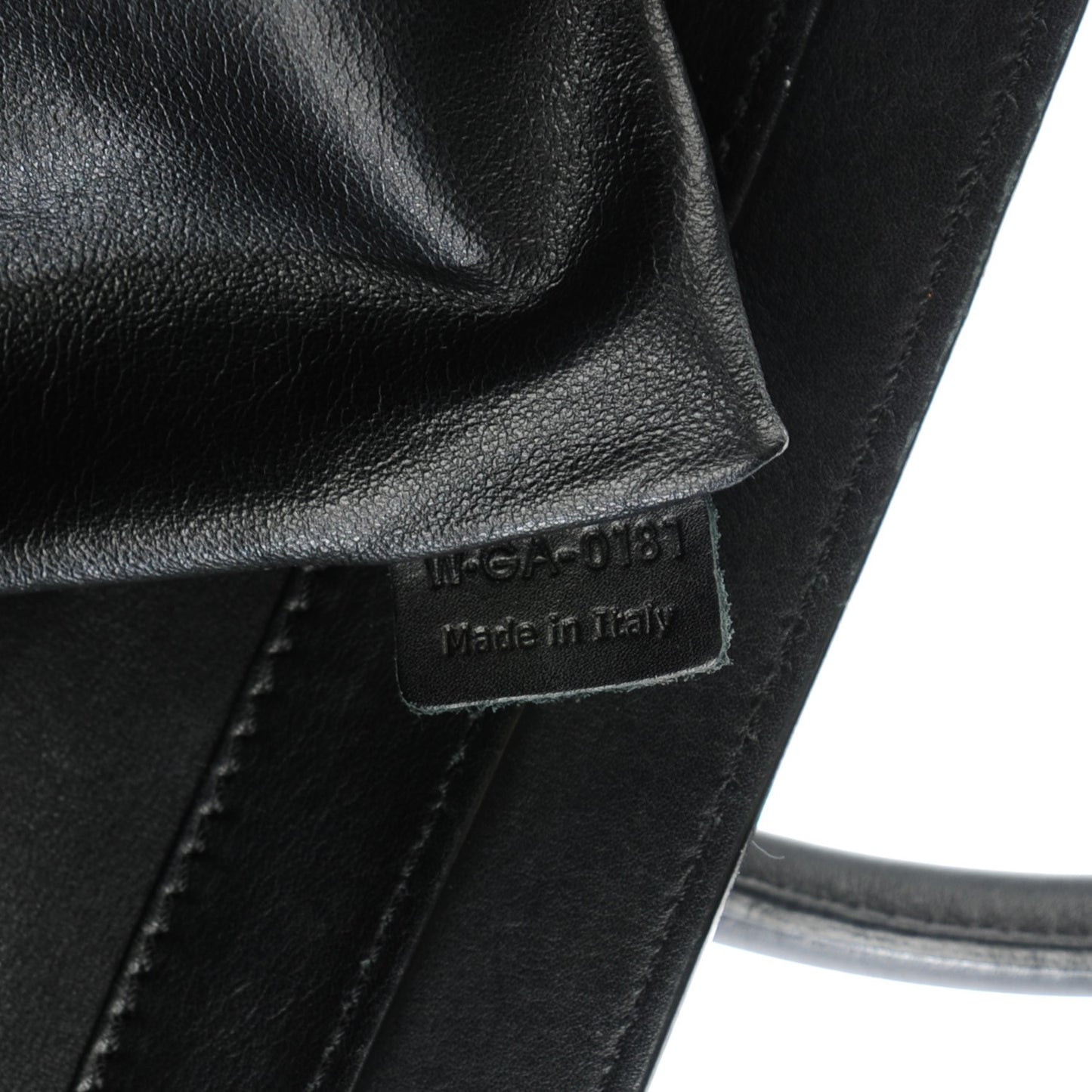 Smooth Calfskin Mini Luggage Black