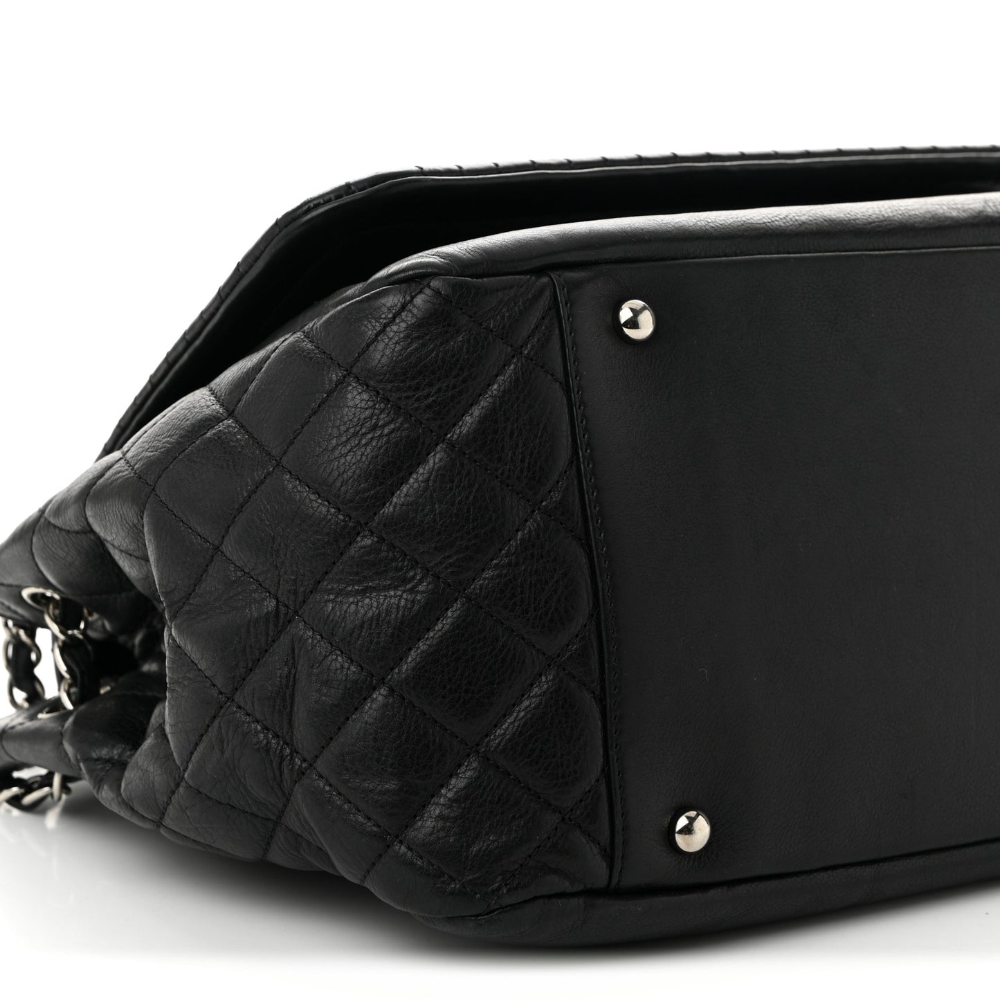 Calfskin Medium On the Bund Flap Black