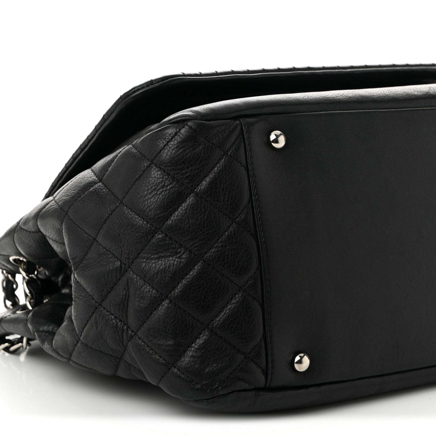 Chanel Calfskin Medium On the Bund Flap Black 9 of 14