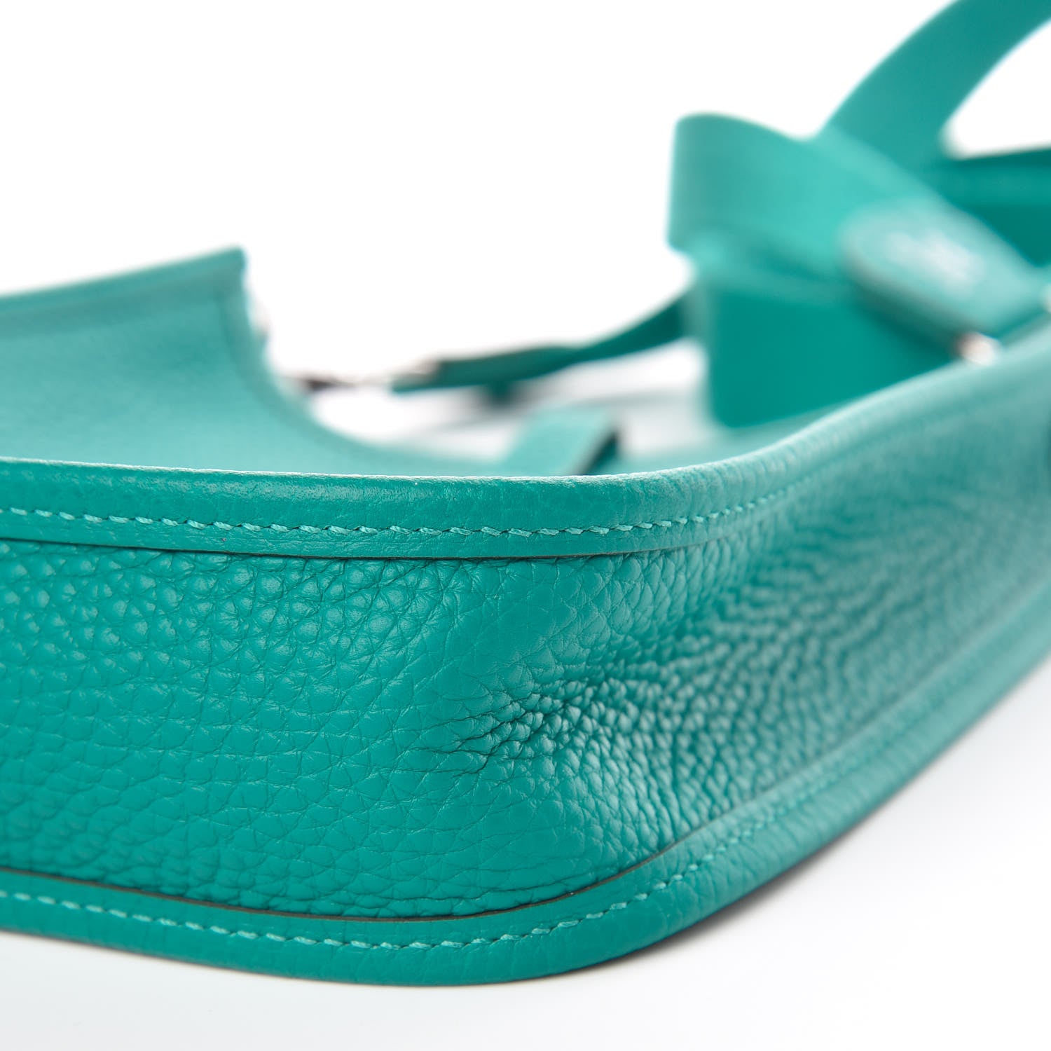 Hermes Taurillon Clemence Evelyne TPM Vert Verone 9 of 10