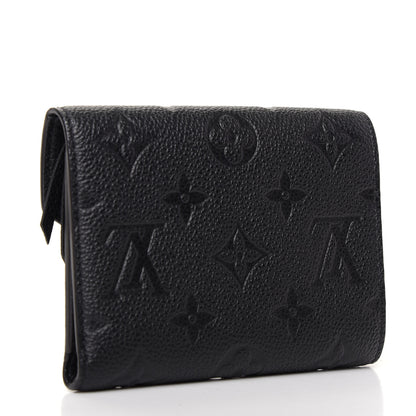Louis Vuitton Empreinte Victorine Wallet Black 3 of 7