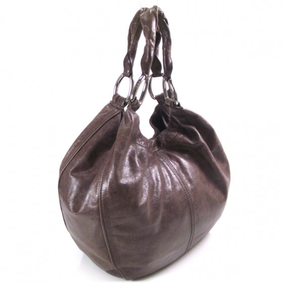 Vitello Leather Vintage Hobo