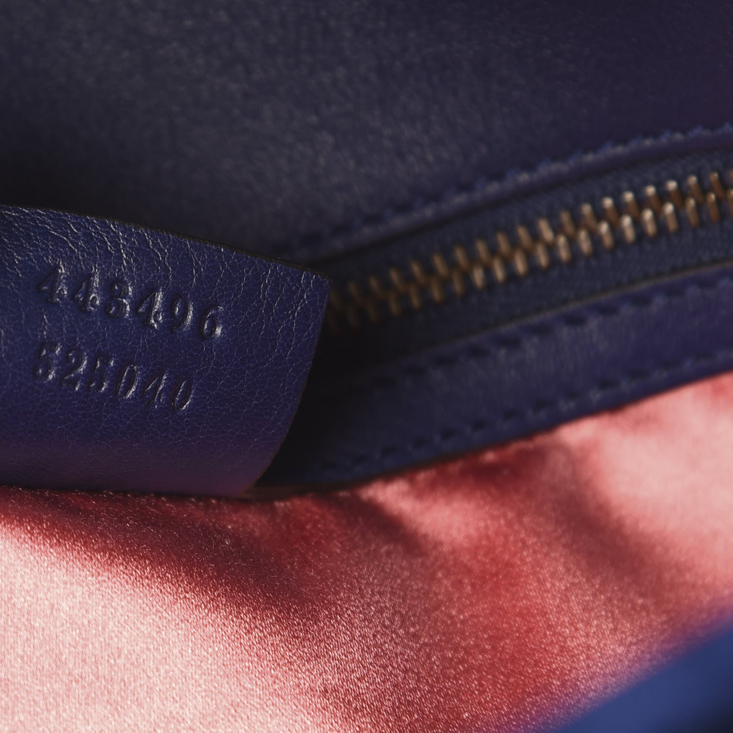 Gucci Velvet Matelasse Medium GG Marmont Shoulder Bag Cobalt Blue 6 of 9