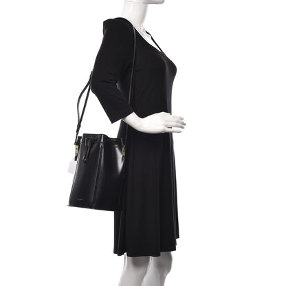 Saint Laurent Smooth Calfskin Medium Talitha Bucket Bag Black 2 of 9