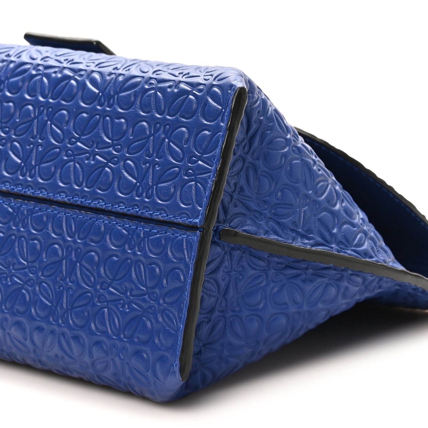 Goatskin Avenue Shoulder Bag Blue