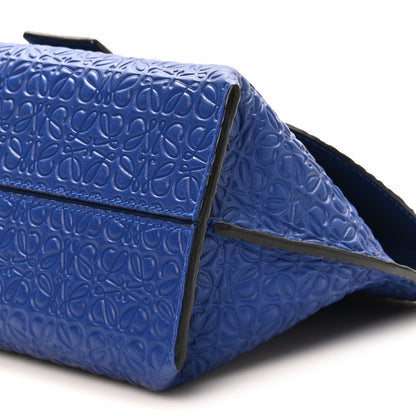 Loewe Goatskin Avenue Shoulder Bag Blue 8 of 8
