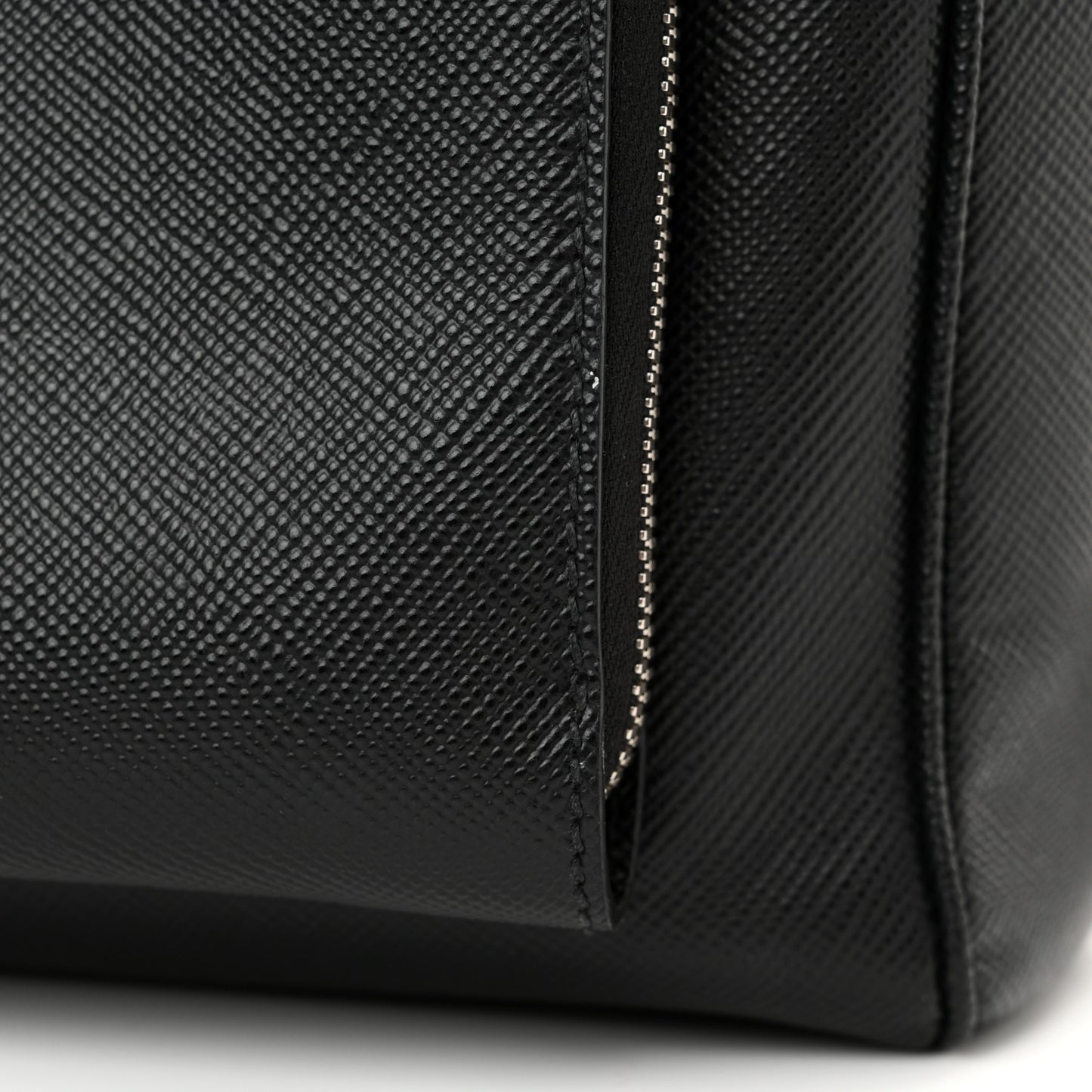 Saffiano Backpack Black