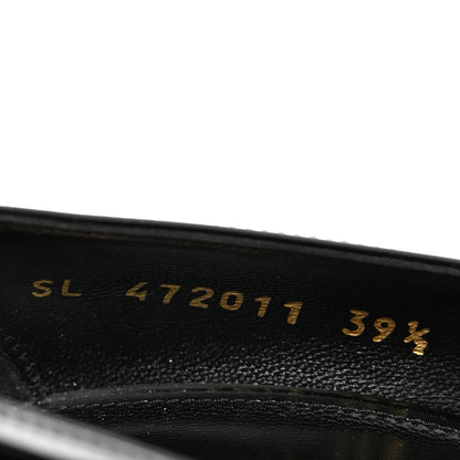 Saint Laurent Patent Opyum 110 Pumps 39.5 Black Gold 9 of 10