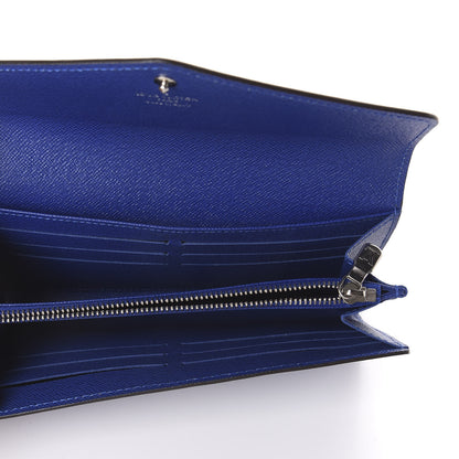 Louis Vuitton Epi Sarah Wallet NM Blueberry 5 of 5