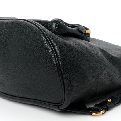 Prada Vitello Daino Backpack Black 10 of 10