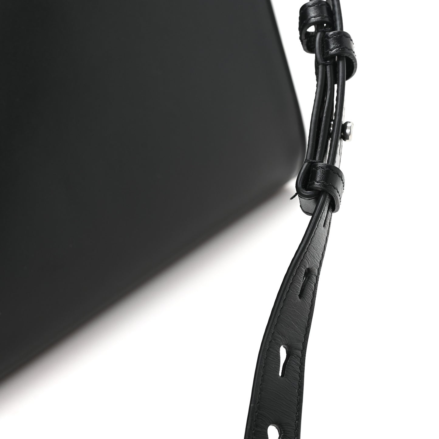 Calfskin Large Thin Sac De Jour Black