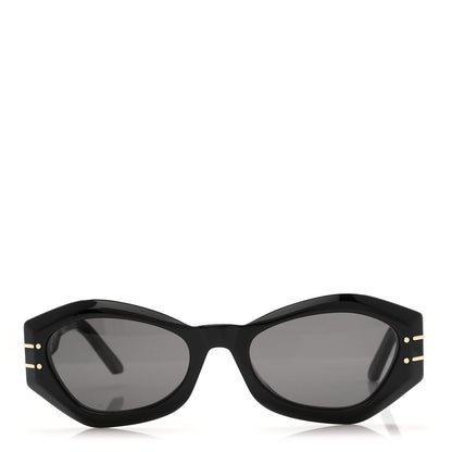 Christian Dior Acetate DiorSignature B1U Butterfly Sunglasses Black 2 of 7