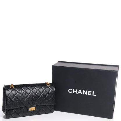 Chanel Aged Calfskin Quilted 2.55 Reissue 226 Flap Black 5 of 9