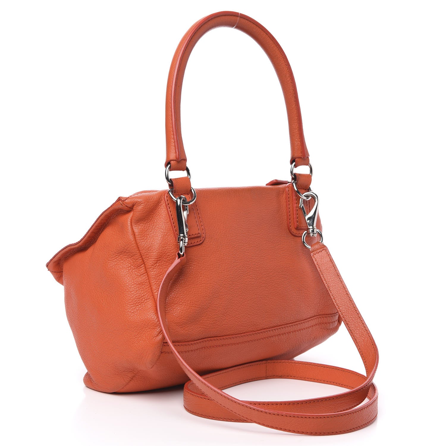 Givenchy Sugar Goatskin Small Pandora Orange 3 of 14