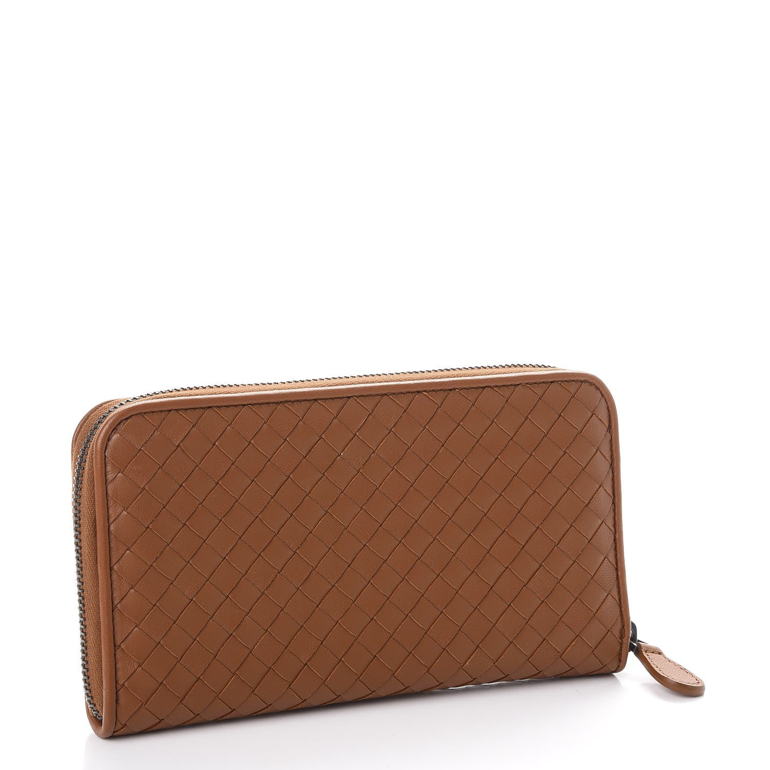 Bottega Veneta Nappa Intrecciato Zip Around Wallet Toscana 3 of 10