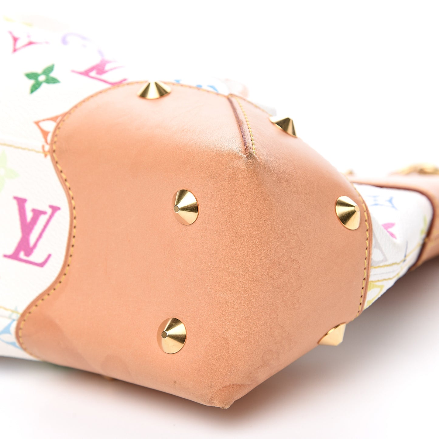 Monogram Multicolor Judy MM White
