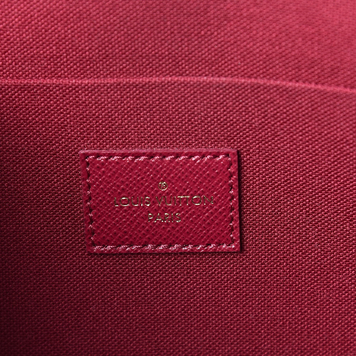 Louis Vuitton Monogram Pochette Felicie Chain Wallet Fuchsia 8 of 13