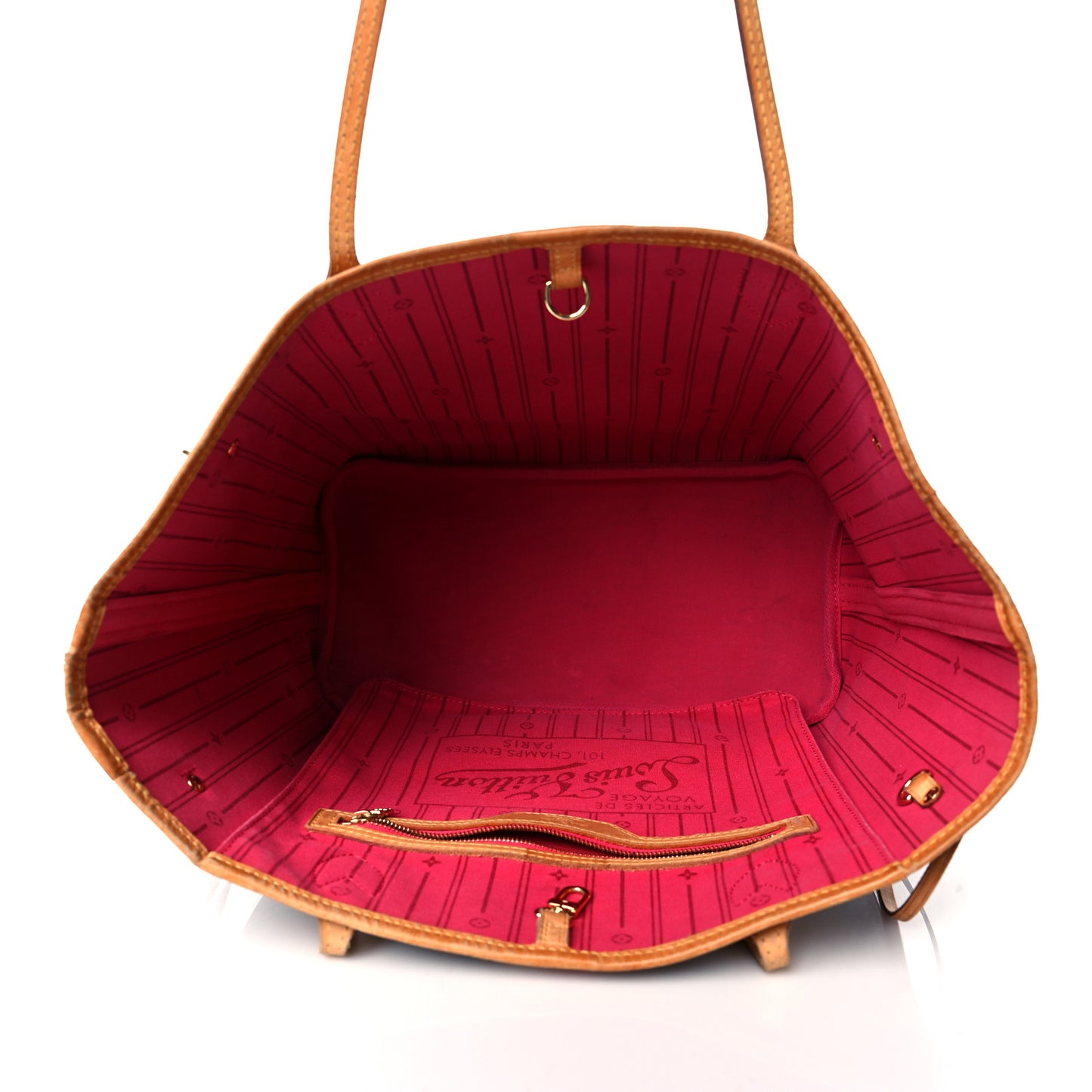Monogram My LV Heritage Neverfull GM Fuchsia White