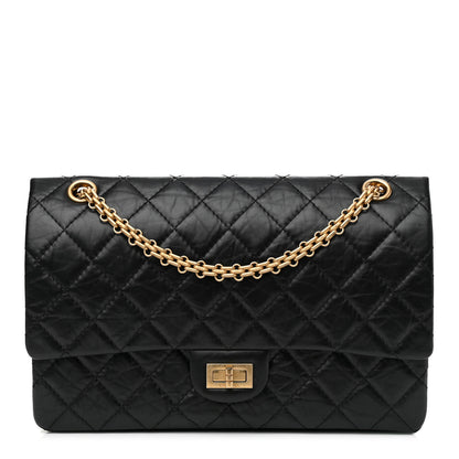 Chanel Aged Calfskin Quilted 2.55 Reissue 226 Flap Black 1 of 13