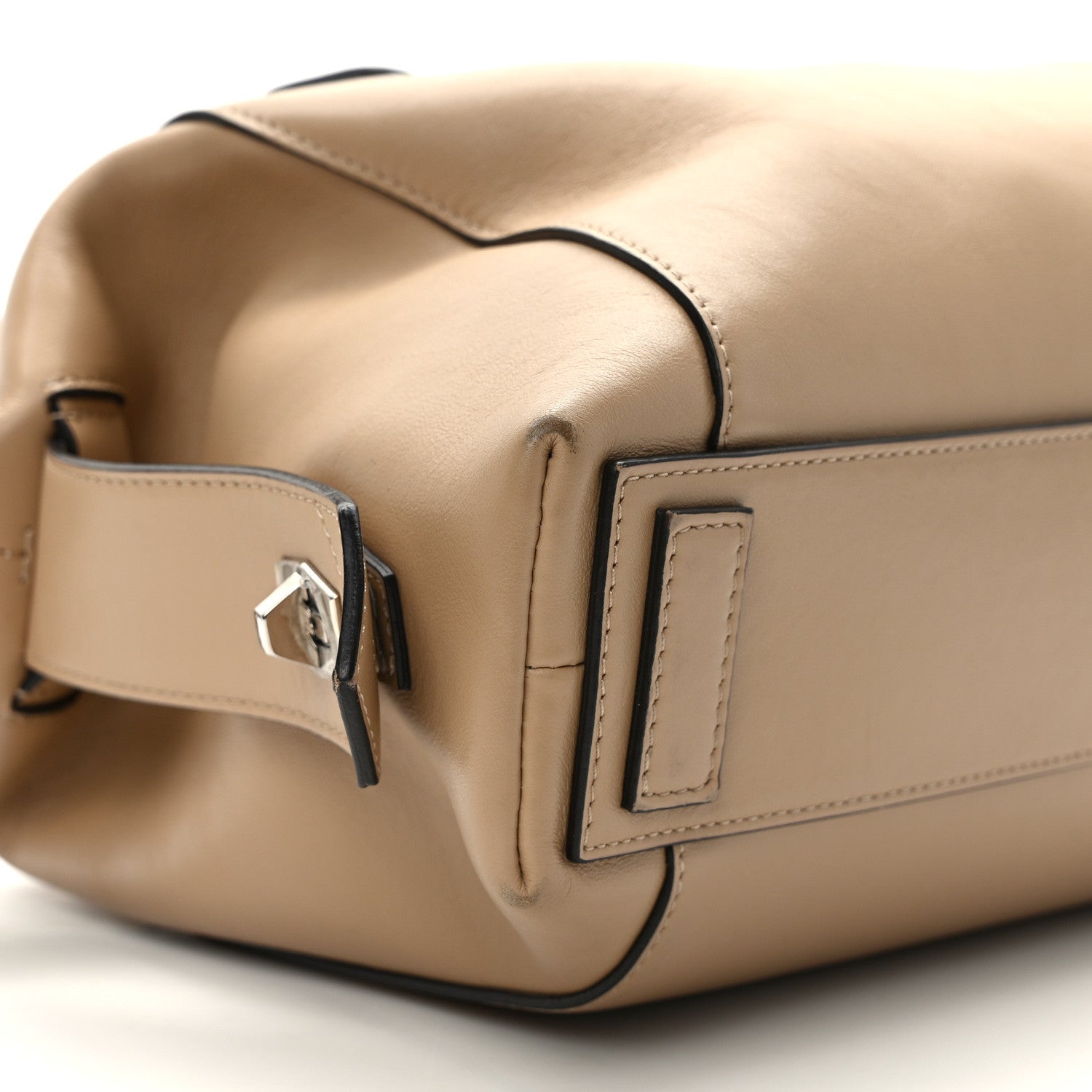 Givenchy Smooth Calfskin Small Soft Antigona Beige Cappuccino 8 of 13