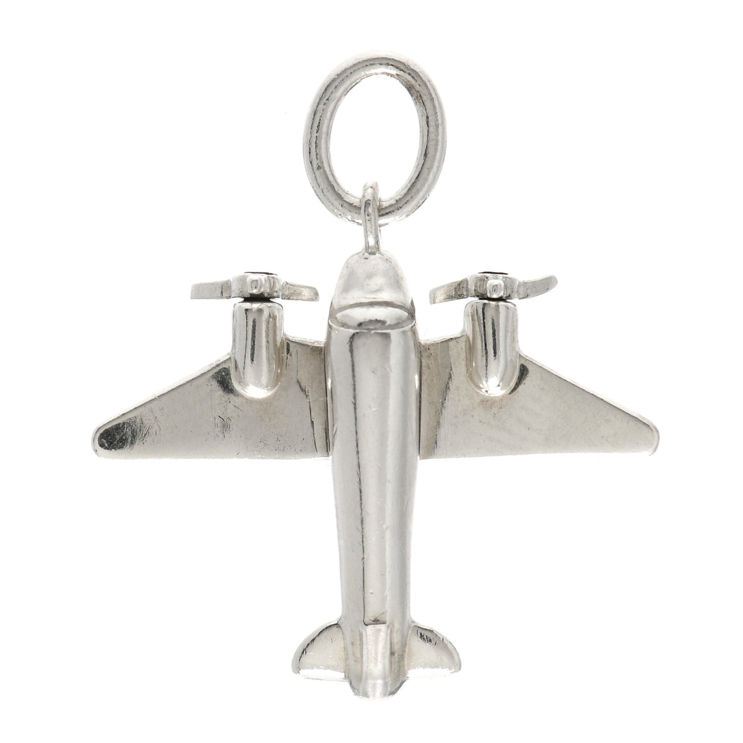 Sterling Silver Airplane Charm