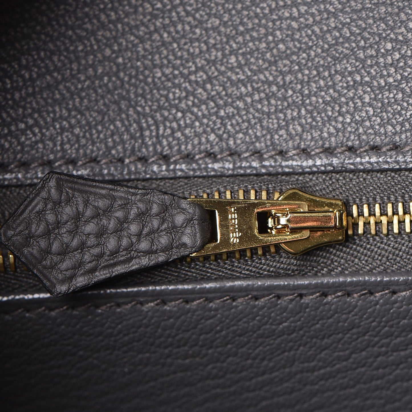 Togo Birkin 25 Graphite