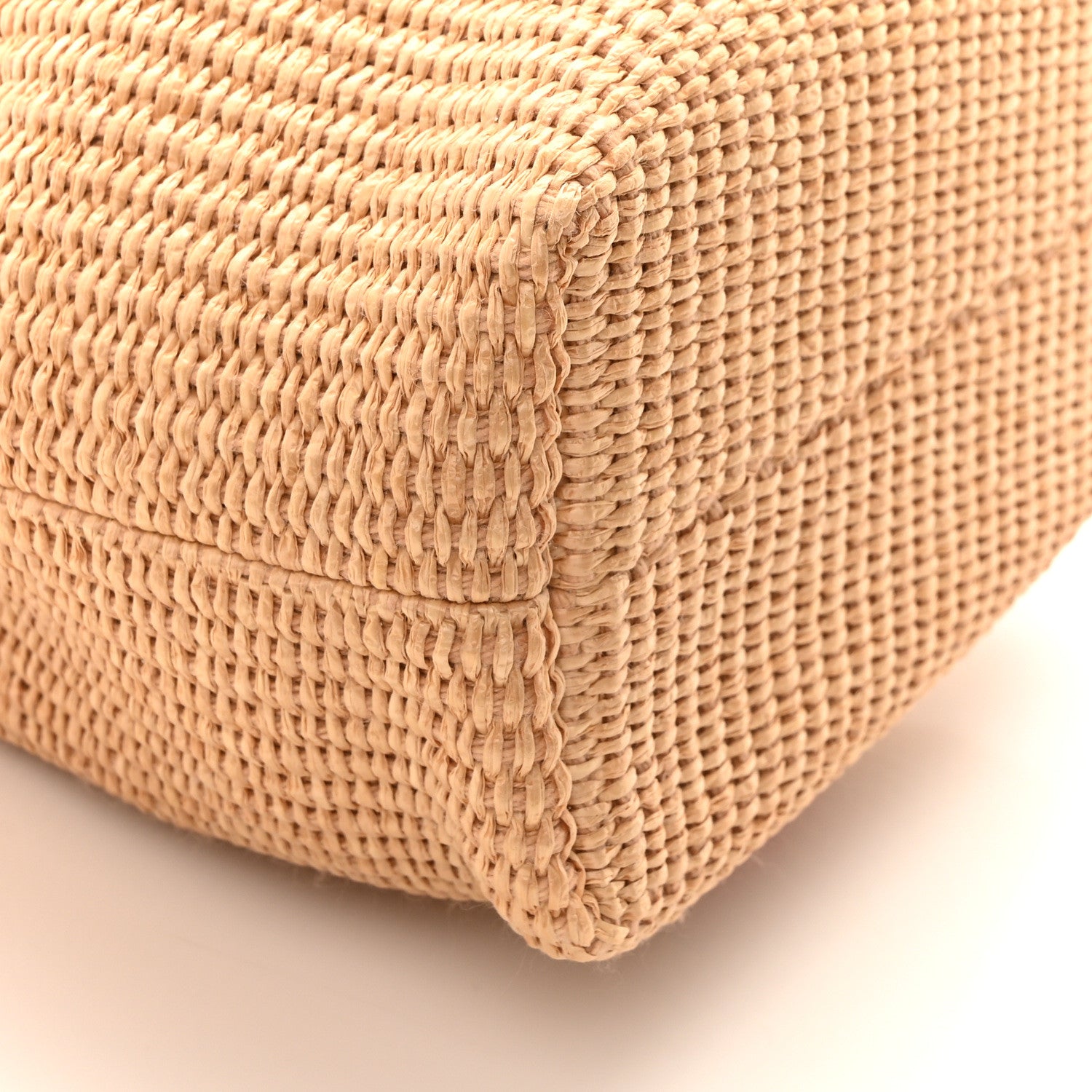 Jimmy Choo Raffia Bon Bon Bow Bucket Bag Natural Paprika 9 of 10