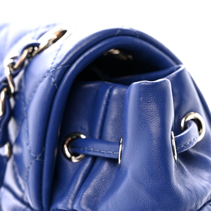Chanel Lambskin Quilted Large Urban Spirit Backpack Blue 13 of 15
