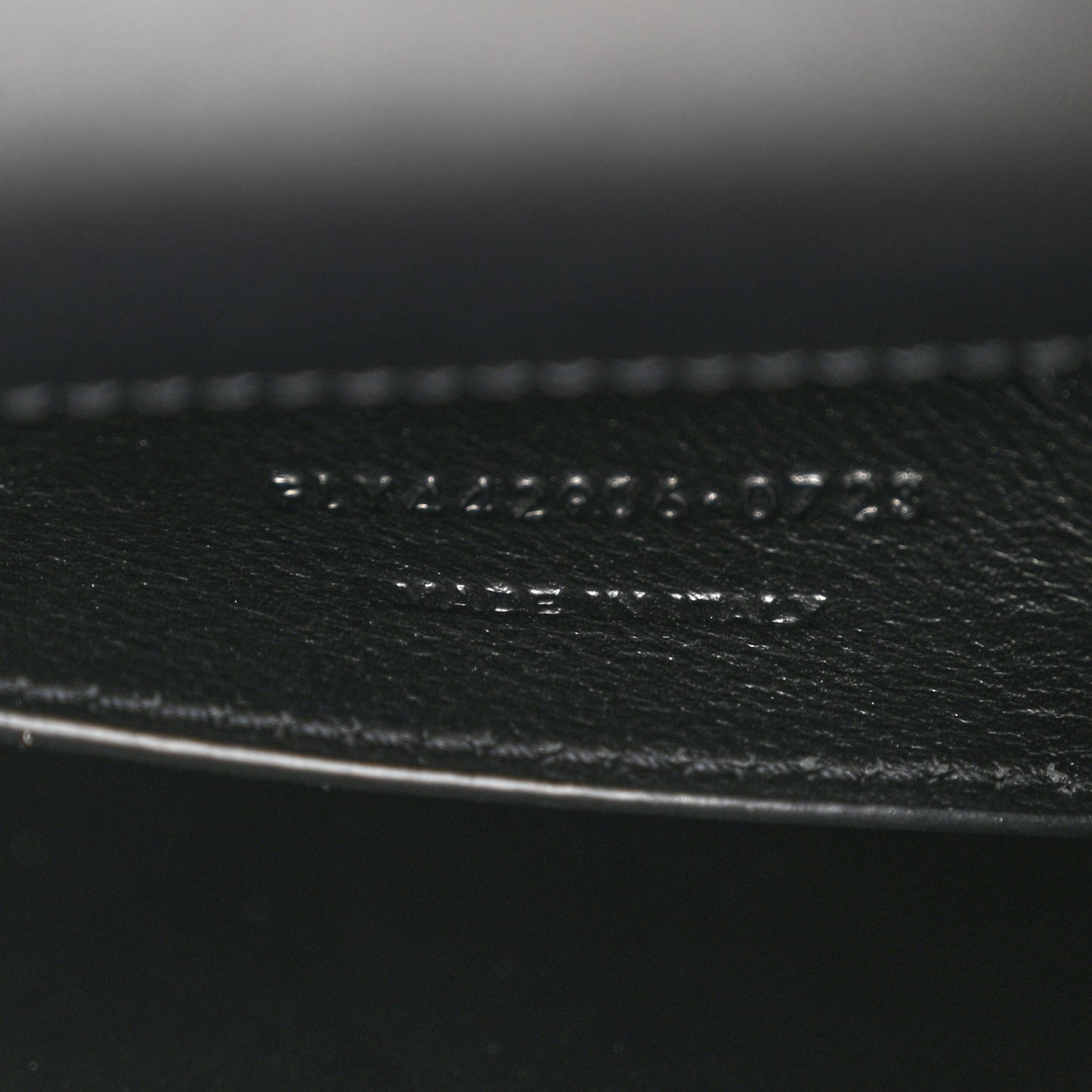 Patent Medium Monogram Sunset Black