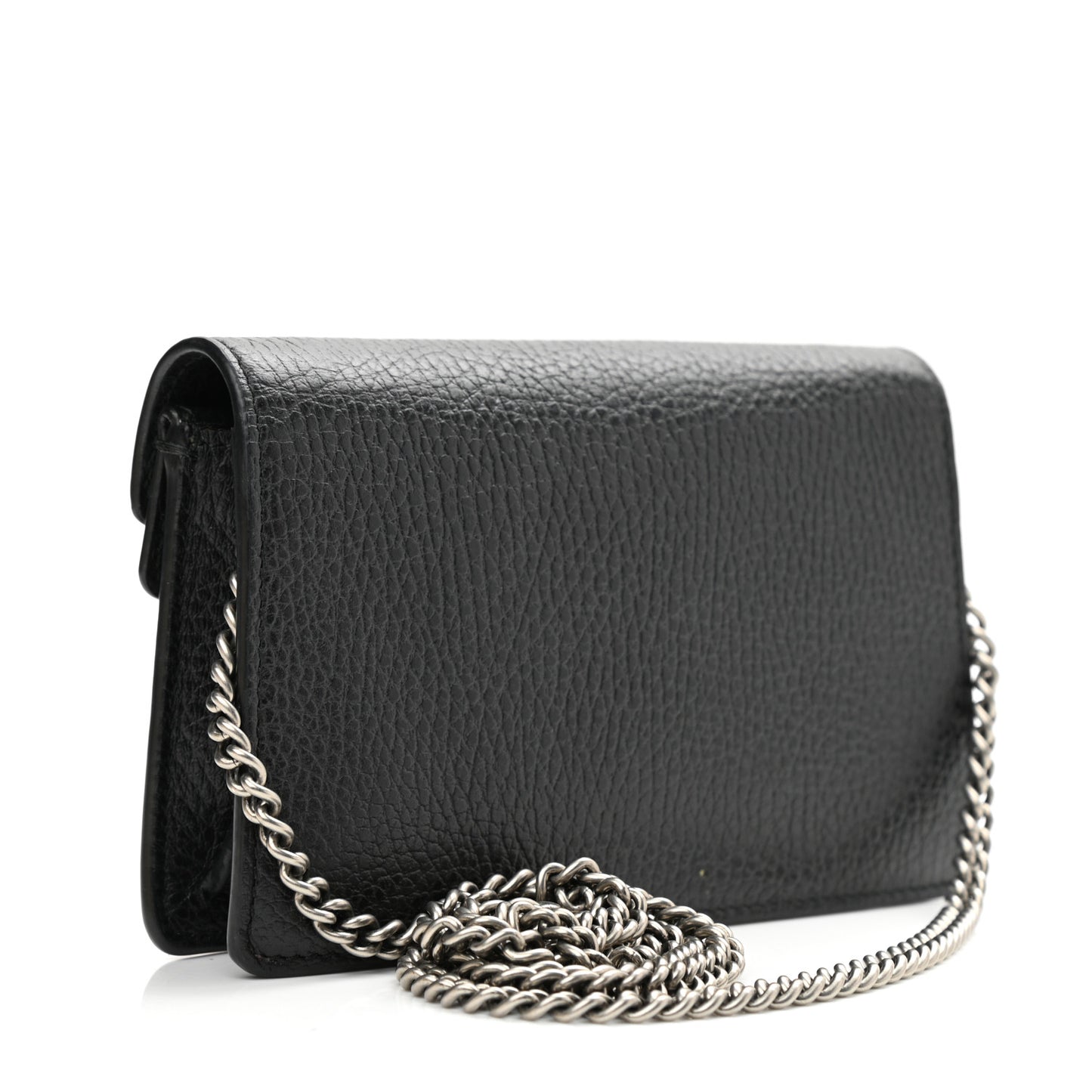 Calfskin Super Mini Dionysus Shoulder Bag Black