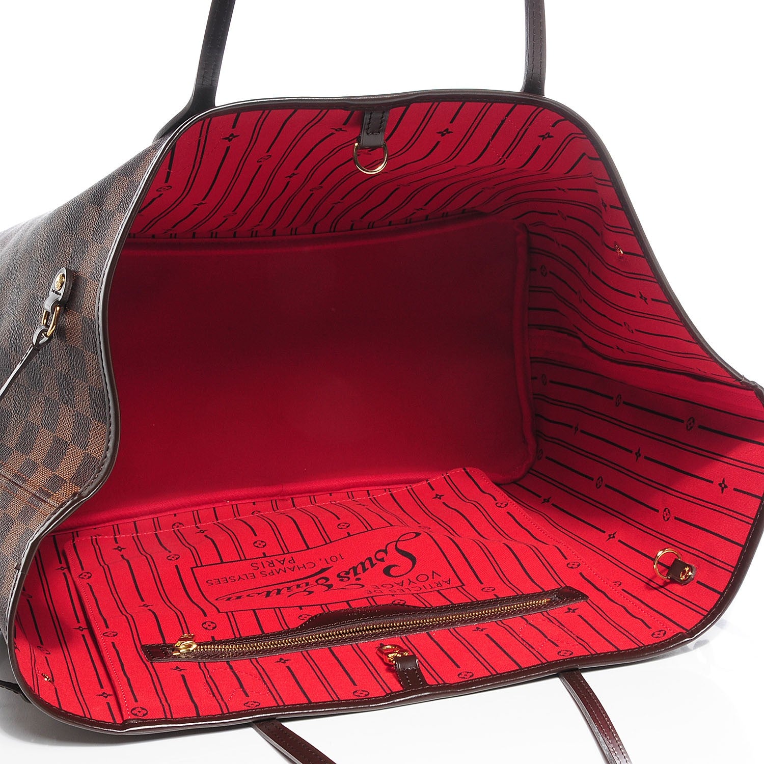 Louis Vuitton Damier Ebene Neverfull GM 5 of 7