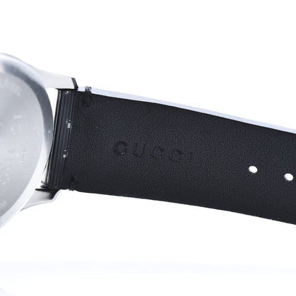 Gucci Stainless Steel Calfskin 38mm G-Timeless Bee Star Hologram Quartz Watch Black 6 of 8