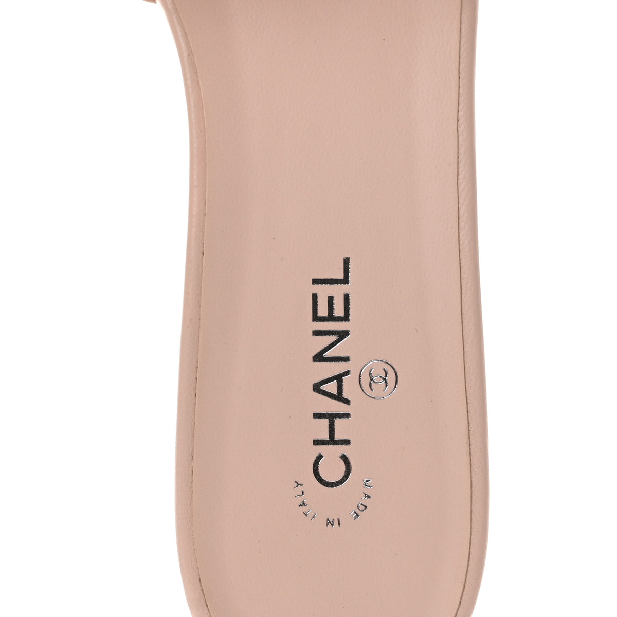Chanel Mesh Lambskin CC Bow Mules 37.5 Pink 8 of 9