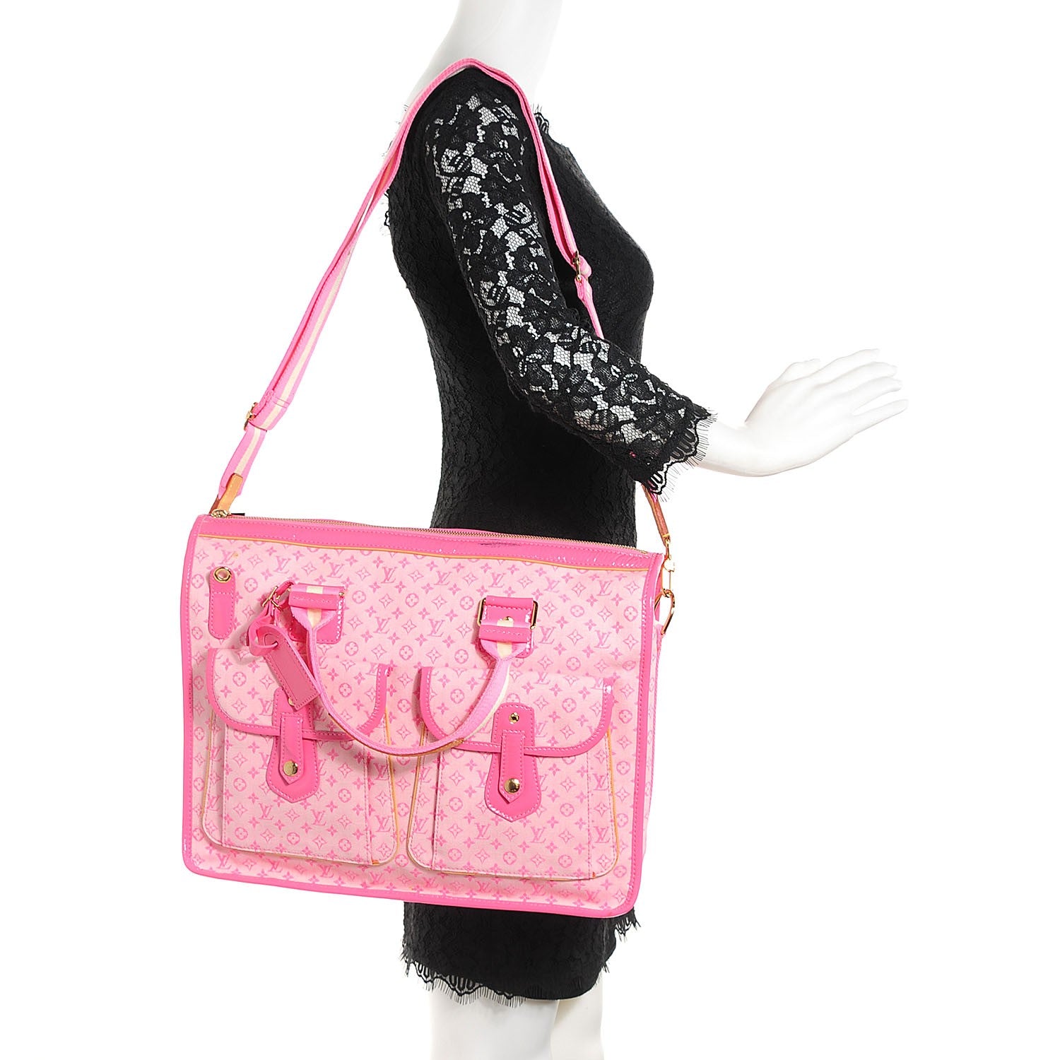 Louis Vuitton Mini Monogram Sac Mary Kate 48H Rose 2 of 7