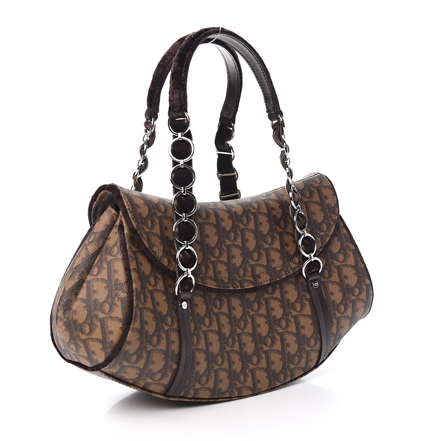 Monogram Romantique Trotter Bag Brown