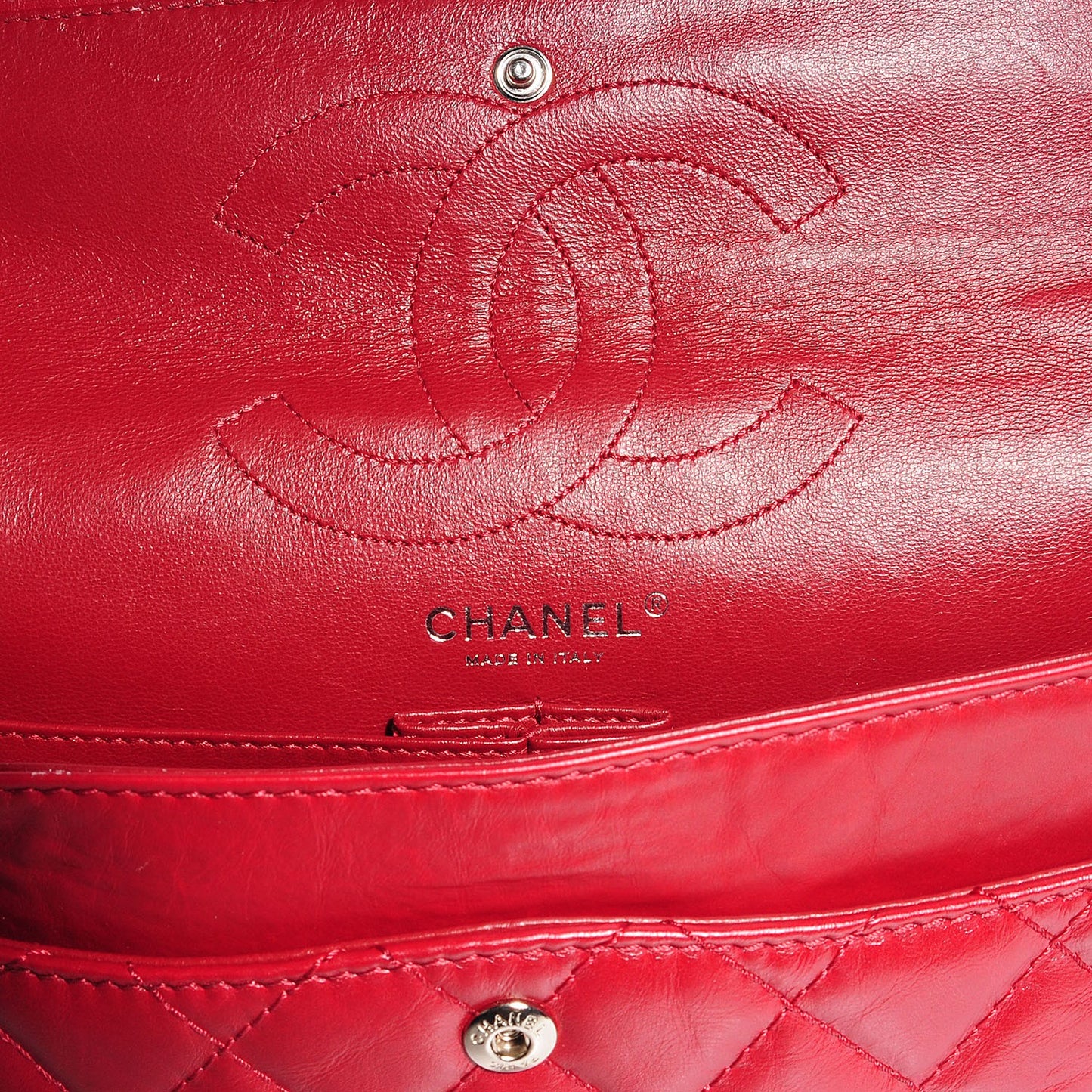 Aged Calfskin 2.55 Reissue 226 Flap Red
