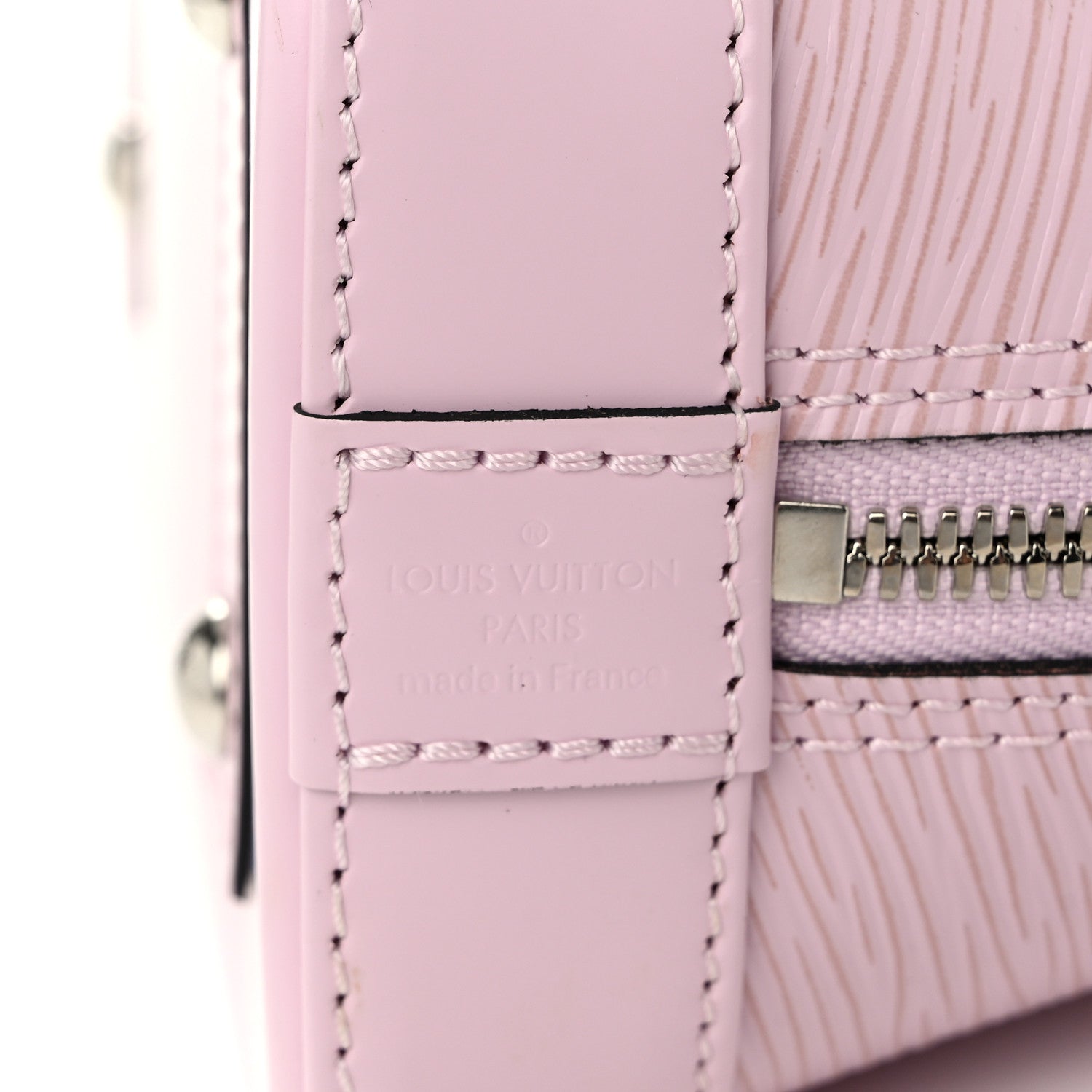 Louis Vuitton Epi Jacquard Alma BB Guimauve 6 of 10