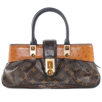 Louis Vuitton Monogram Waltz Macha Exotic Ostrich Bag 1 of 7