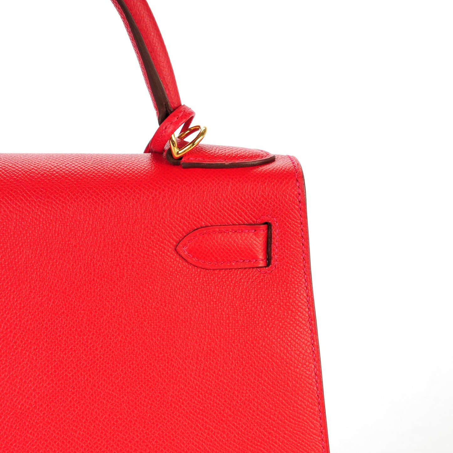 Epsom Kelly Sellier 28 Rouge Casaque