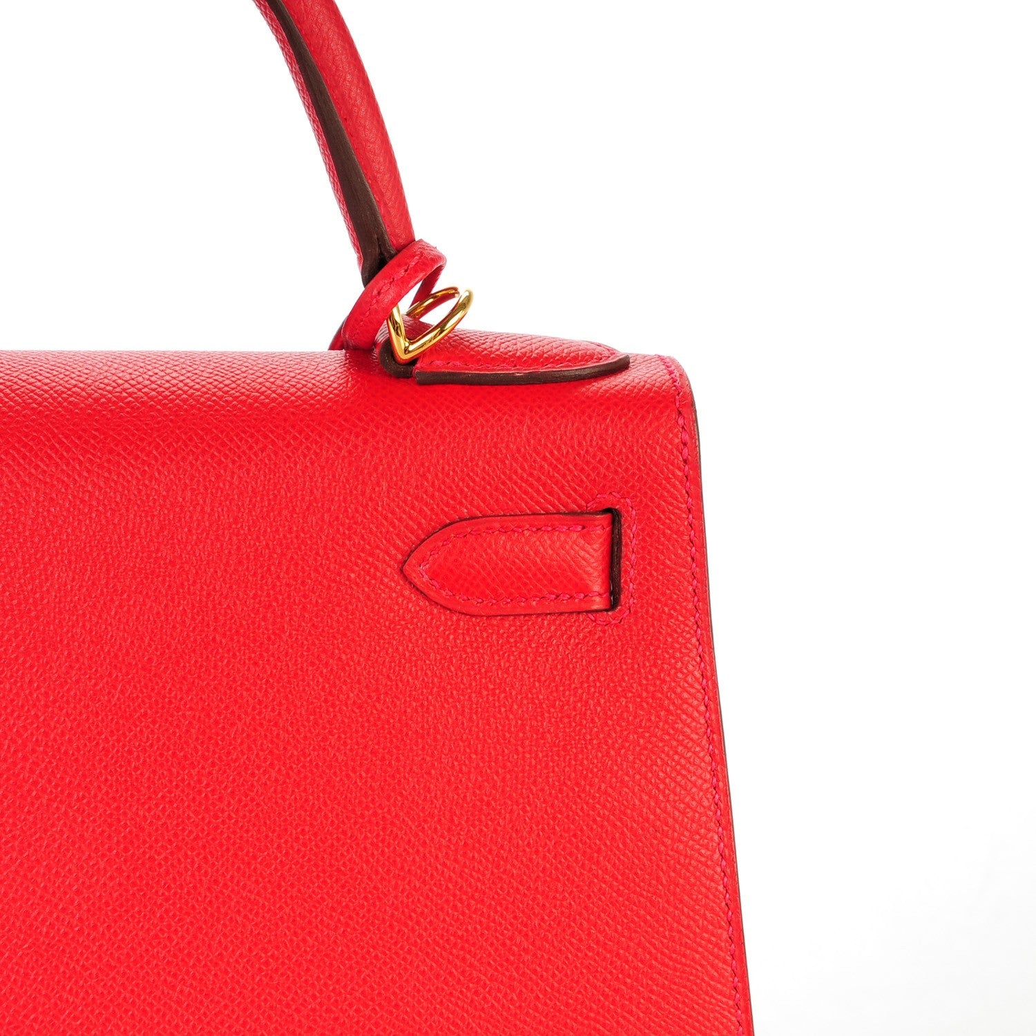 Hermes Epsom Kelly Sellier 28 Rouge Casaque 14 of 24