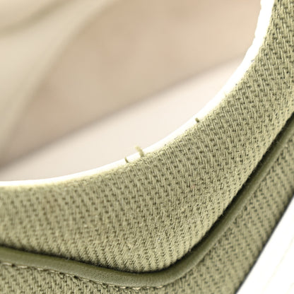 Chanel Canvas Womens Sneakers 38.5 Green 9 of 15