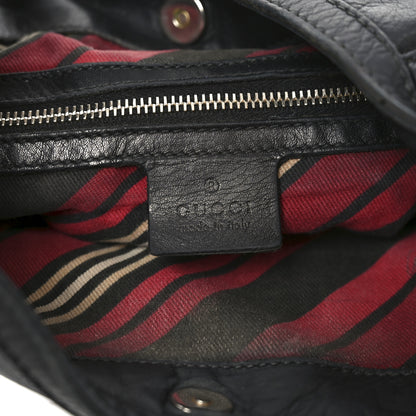 Gucci Calfskin Medium Britt Hobo Black 6 of 10