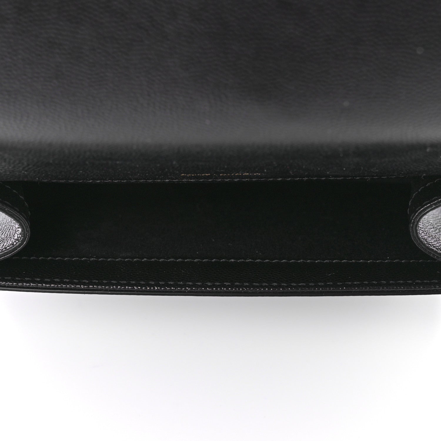 Saint Laurent Grain De Poudre Small Monogram Kate Satchel Black 5 of 10