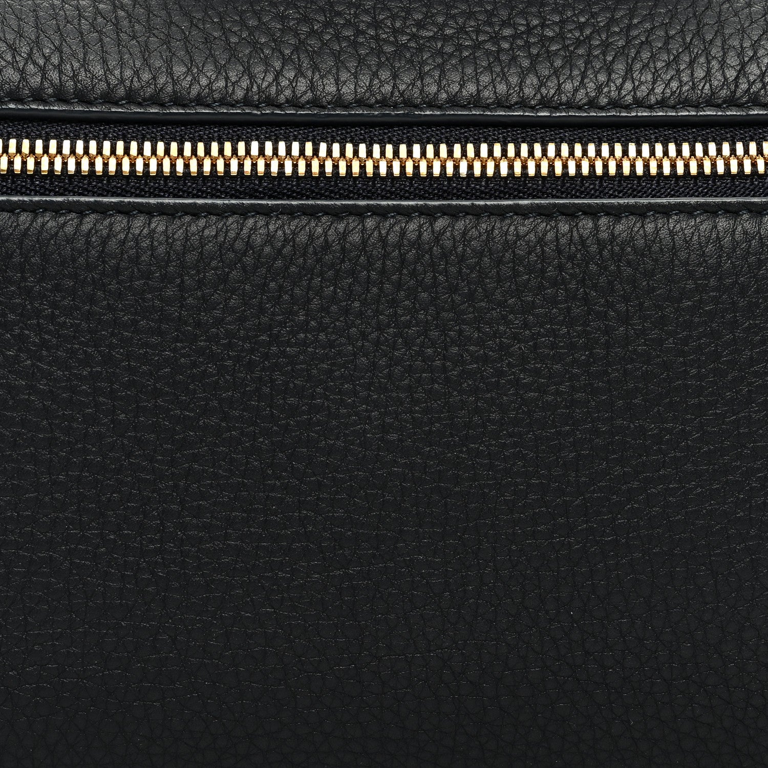 Loro Piana Grained Calfskin L19 Extra Pocket Pouch Navy 7 of 9