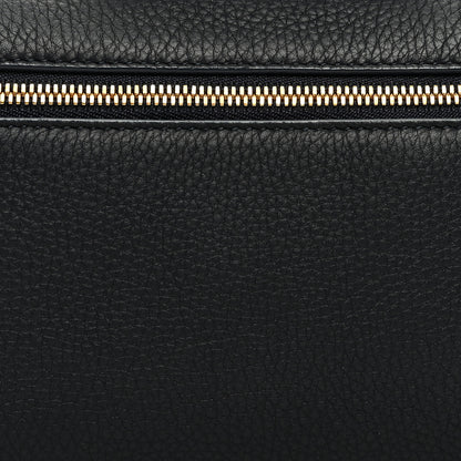 Loro Piana Grained Calfskin L19 Extra Pocket Pouch Navy 7 of 9