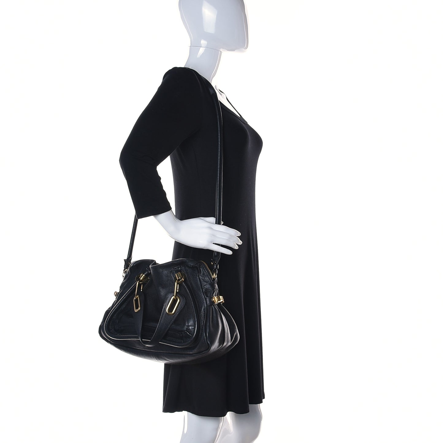 Calfskin Medium Paraty Black