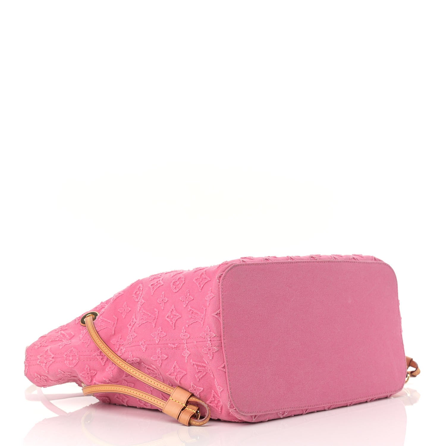 Louis Vuitton Monogram Denim Neverfull MM Rose 3 of 12
