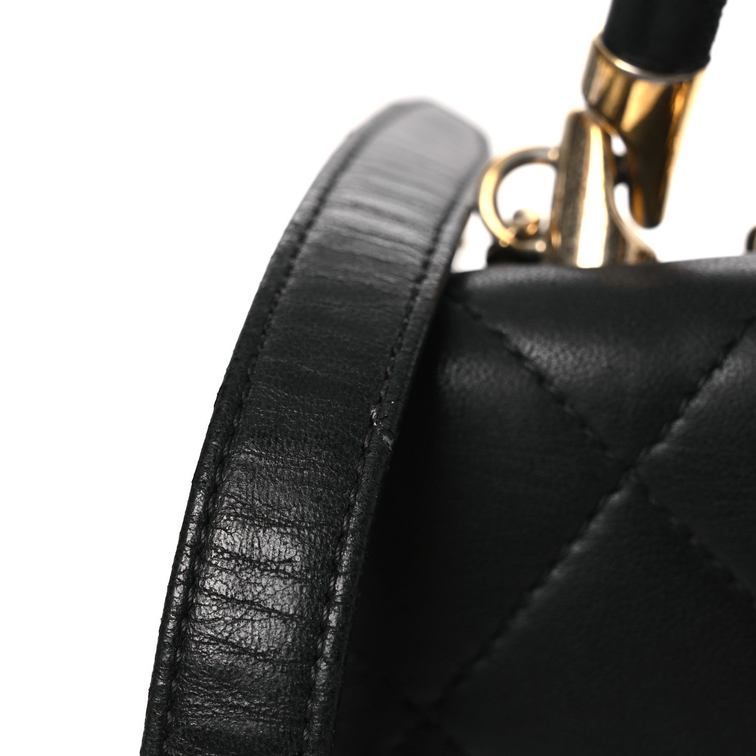 Chanel Lambskin Mini Carry Chic Flap Black 14 of 16